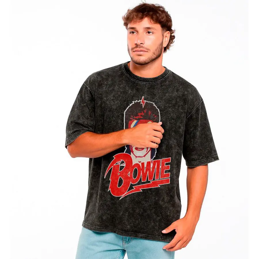 Remera Wash David Bowie