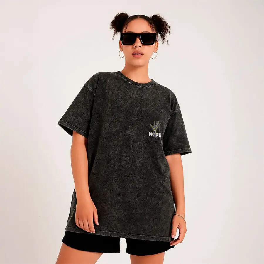 Remera Acid Wash Hope