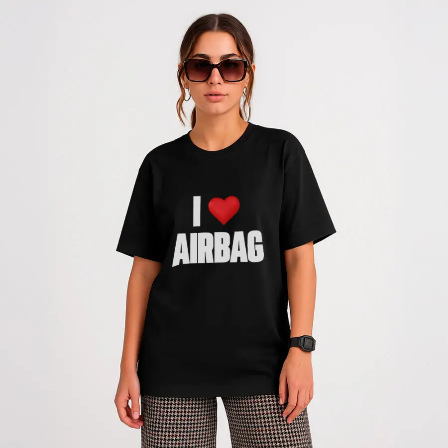 Remera  I Love Airbag