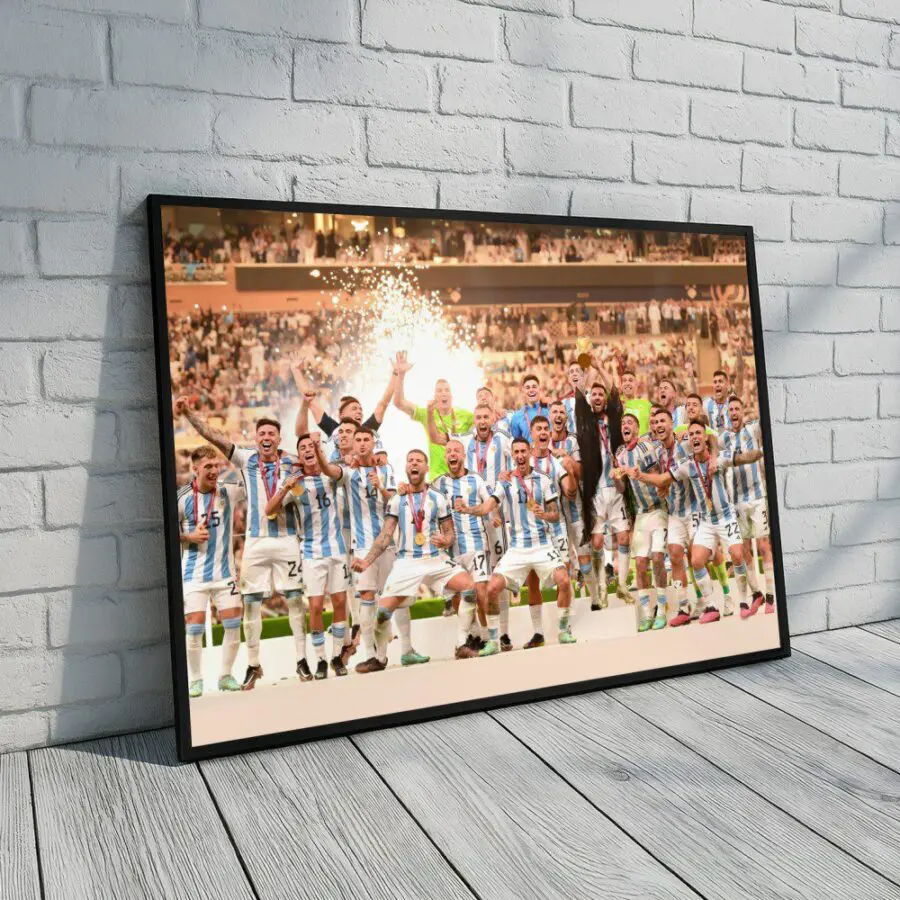 Cuadro de Argentina Campeon del Mundo