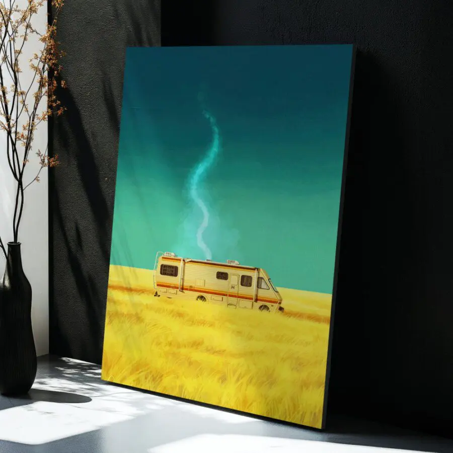 Cuadro de Breaking Bad RV en el desierto