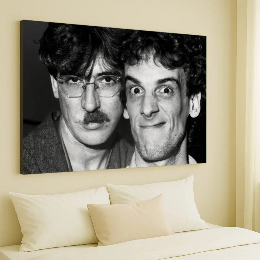 Cuadro de Charly García y Luis Alberto Spinetta