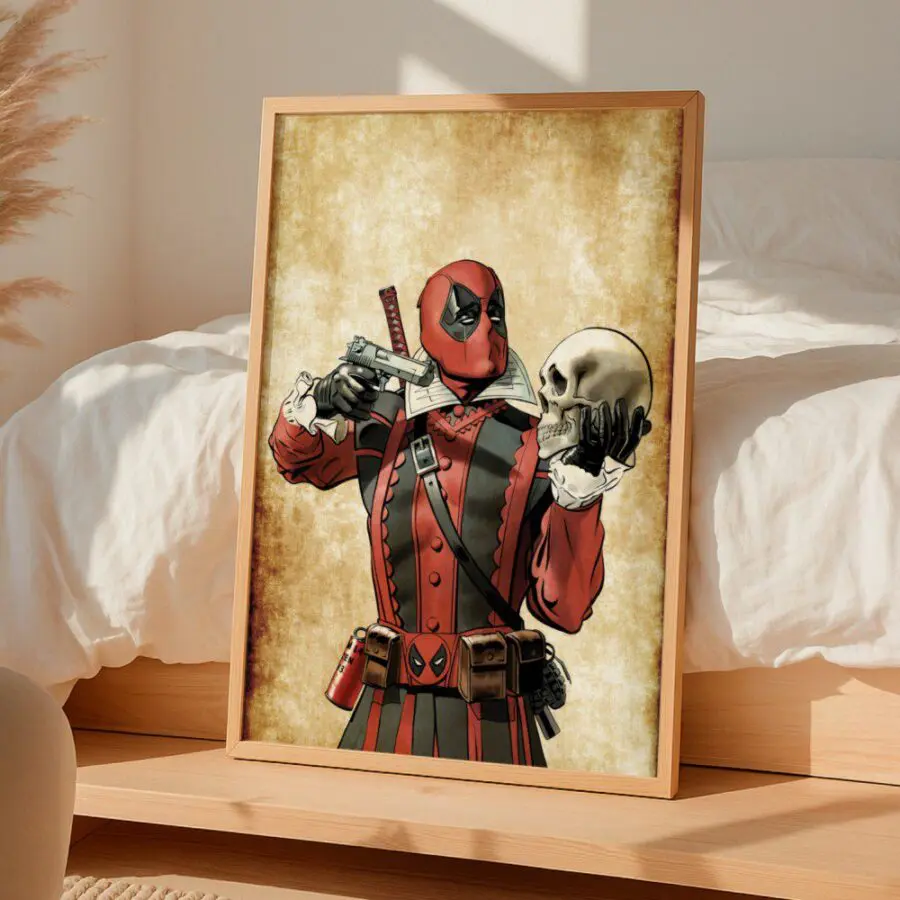 Cuadro de Deadpool Shakespeare