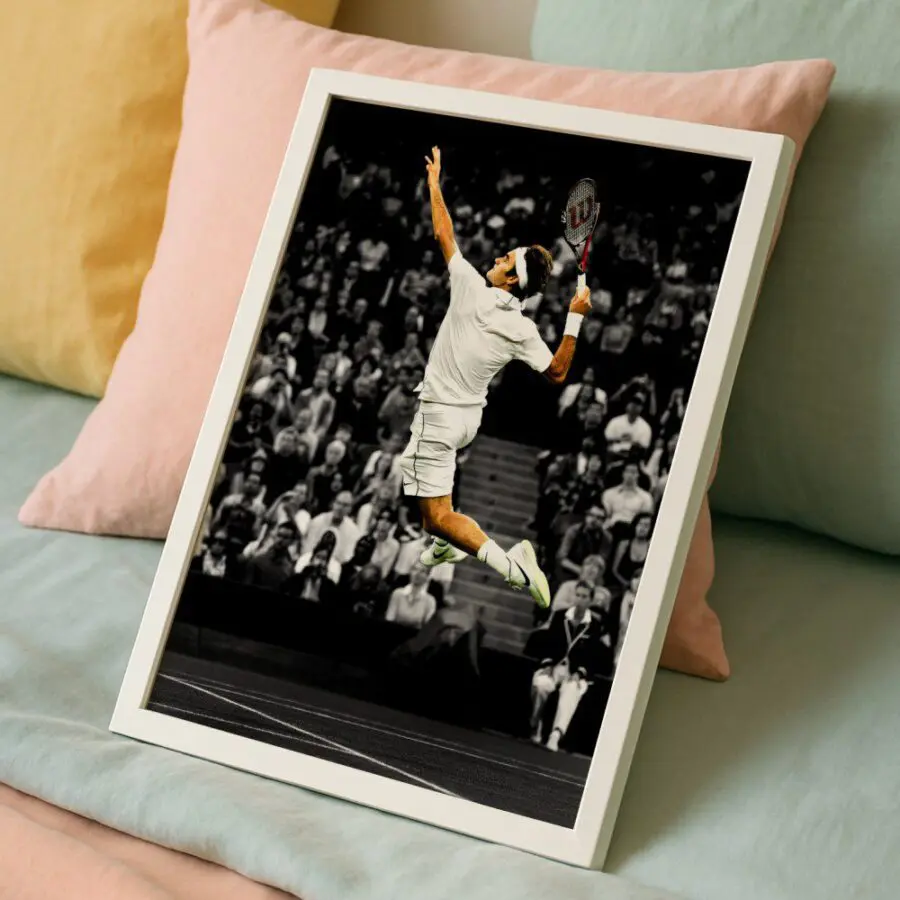 Cuadro de Roger Federer