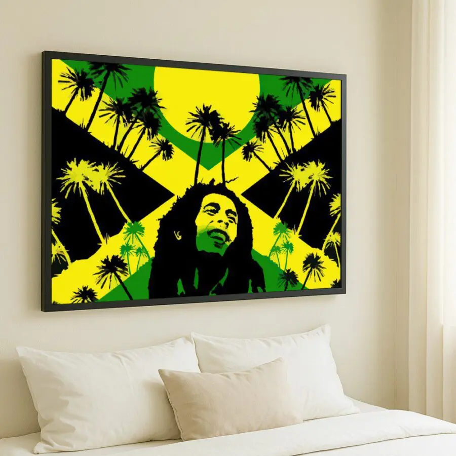 Cuadro de Bob Marley