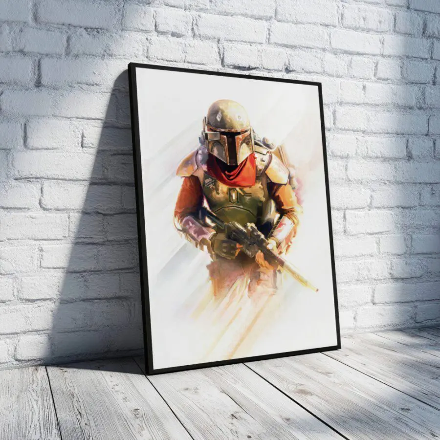 Cuadro de Bobba Fett