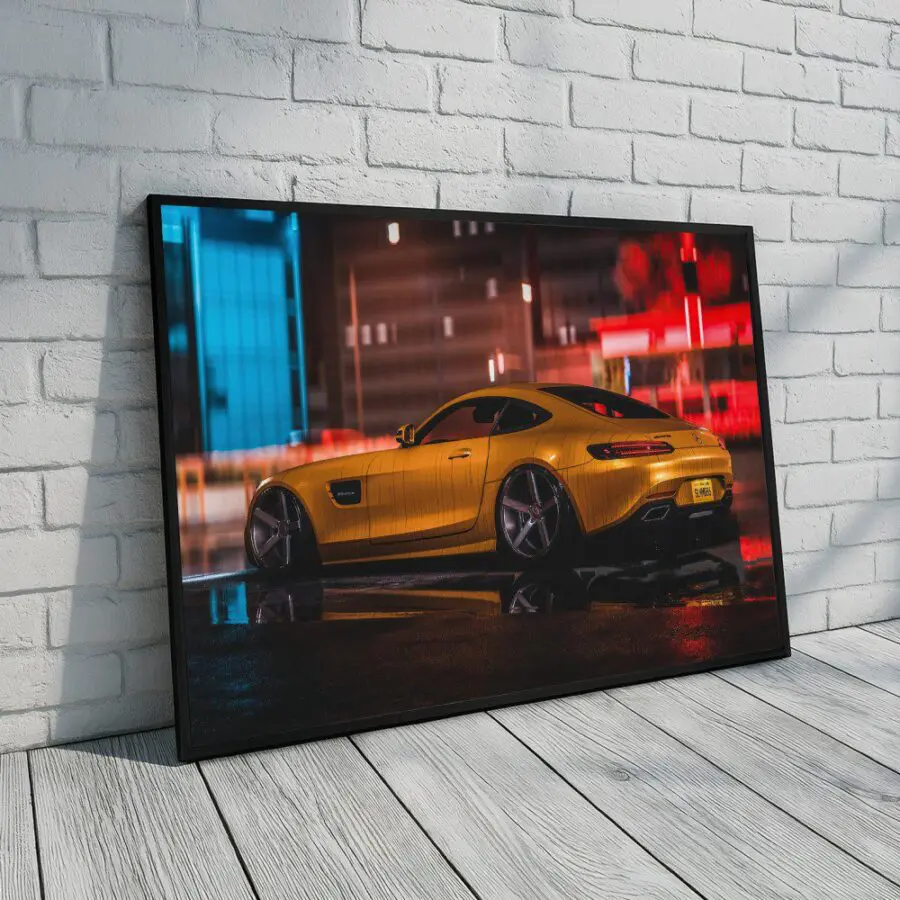 Cuadro de Mercedes AMG