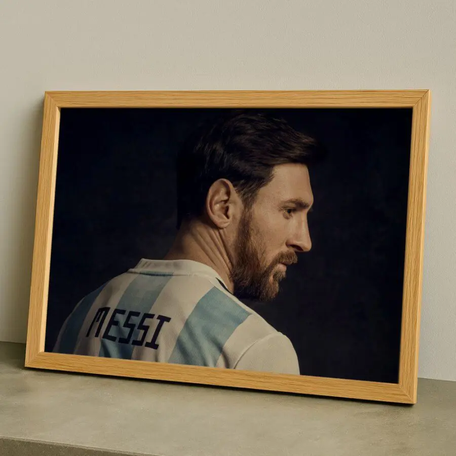 Cuadro de Lionel Messi