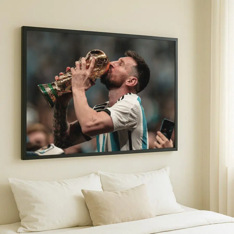 Cuadro de Lionel Messi