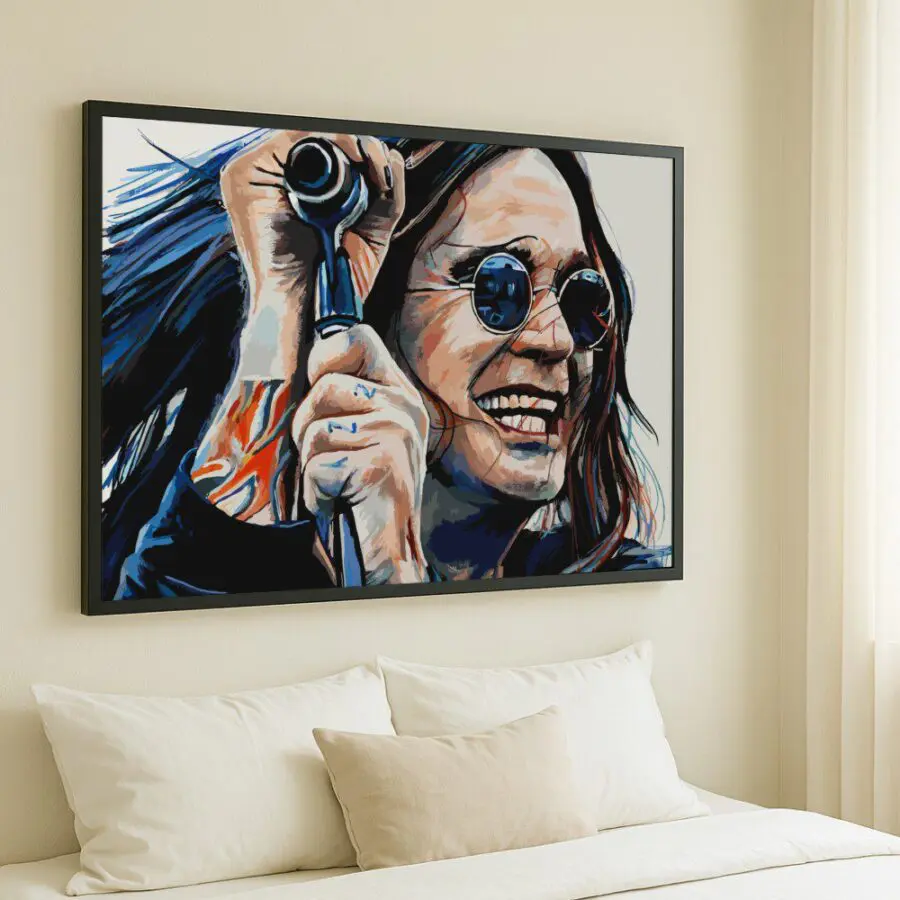 Cuadro de Ozzy Osbourne