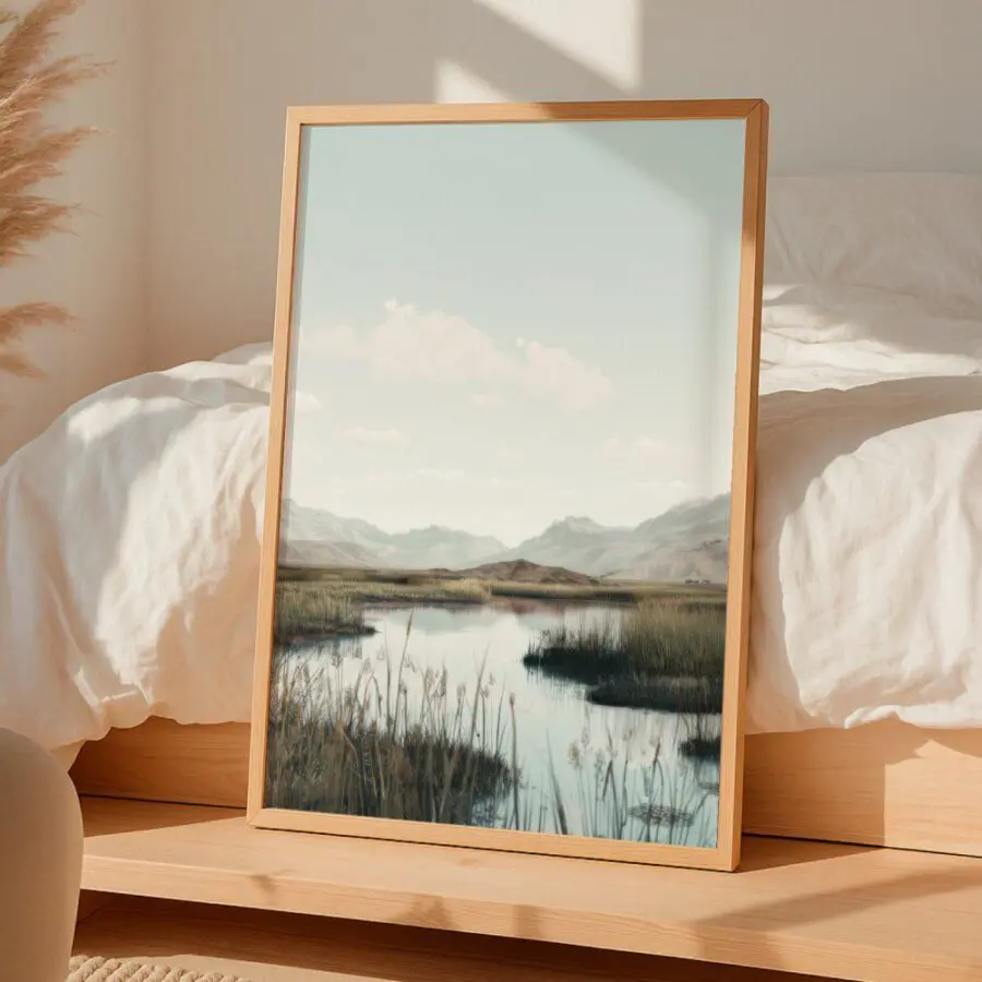 Cuadro de Pastel Landscape