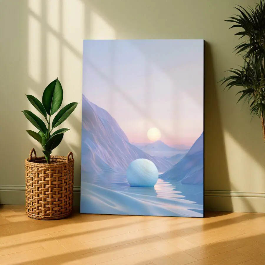 Cuadro de Pastel Landscape