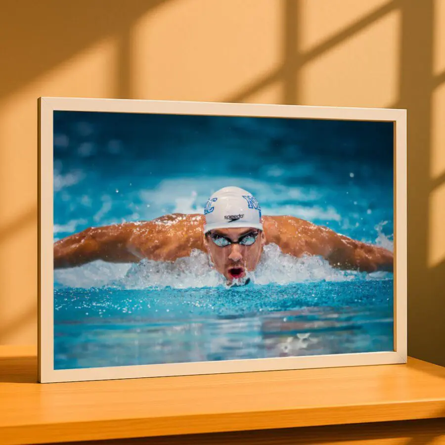 Cuadro de Michael Phelps