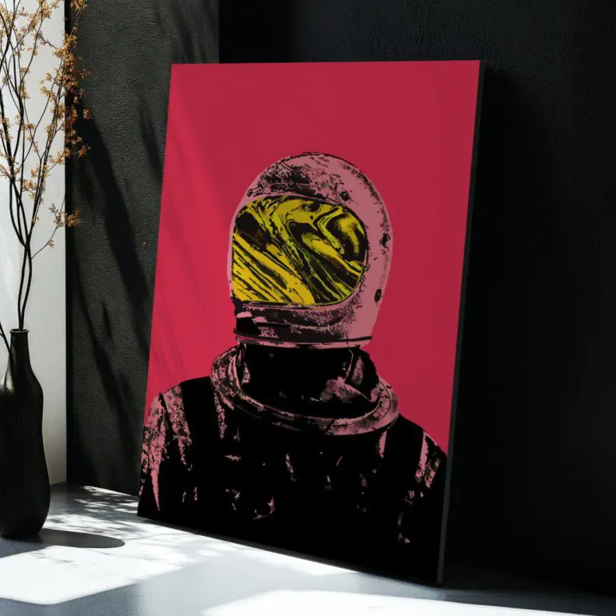 Cuadro de Pink Astronaut