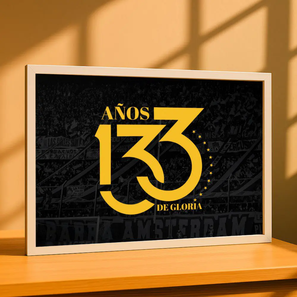 Cuadro de Peñarol 133 Años de Gloria