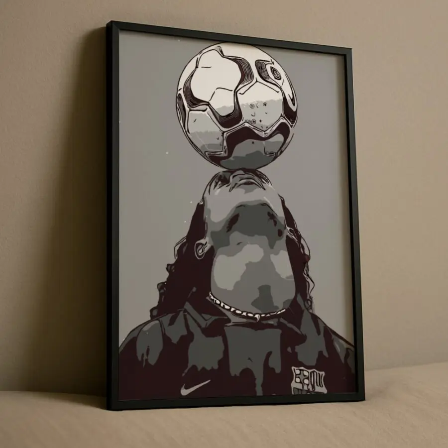 Cuadro de Ronaldinho