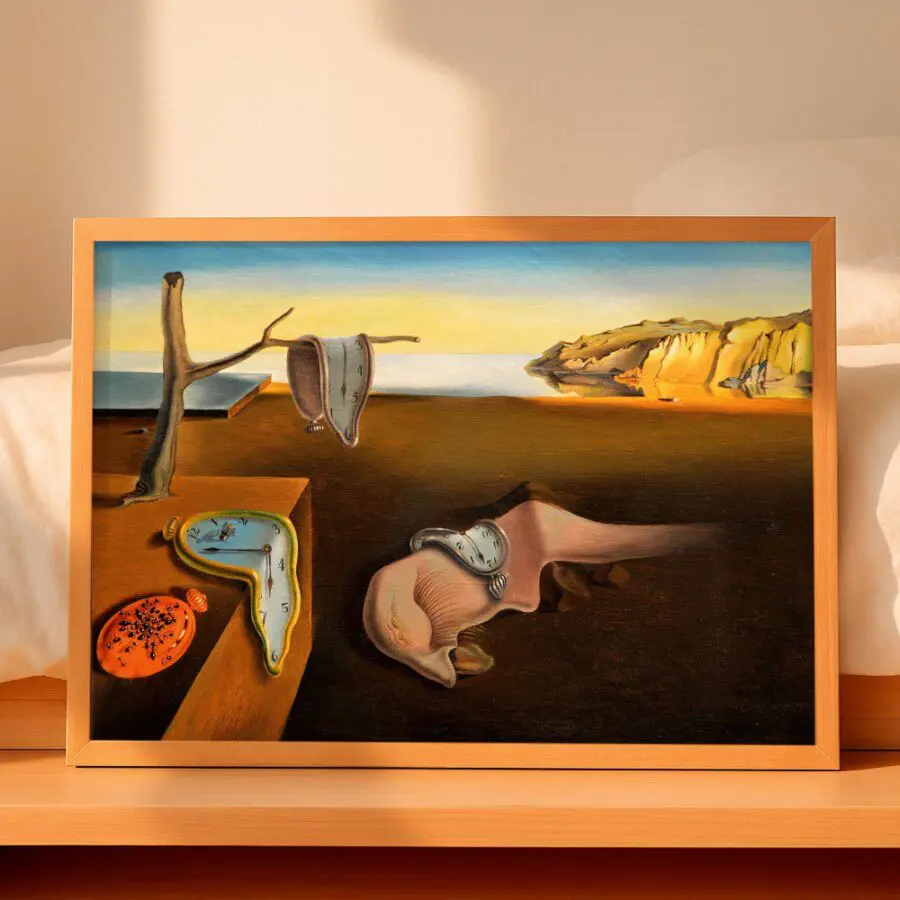 Cuadro de La Persistencia de la Memoria - Salvador Dalí
