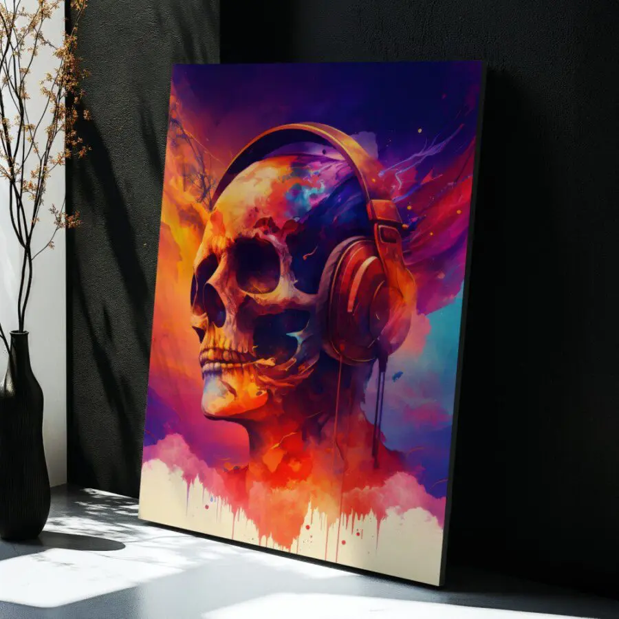 Cuadro de Skull Music