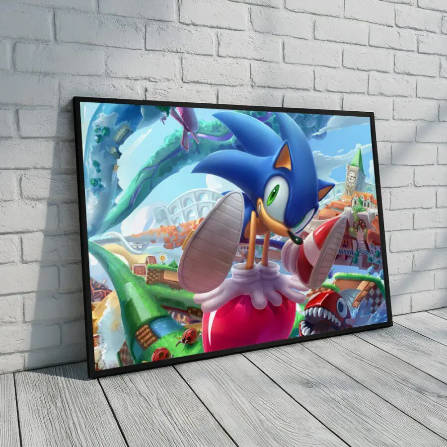 Cuadro de Sonic