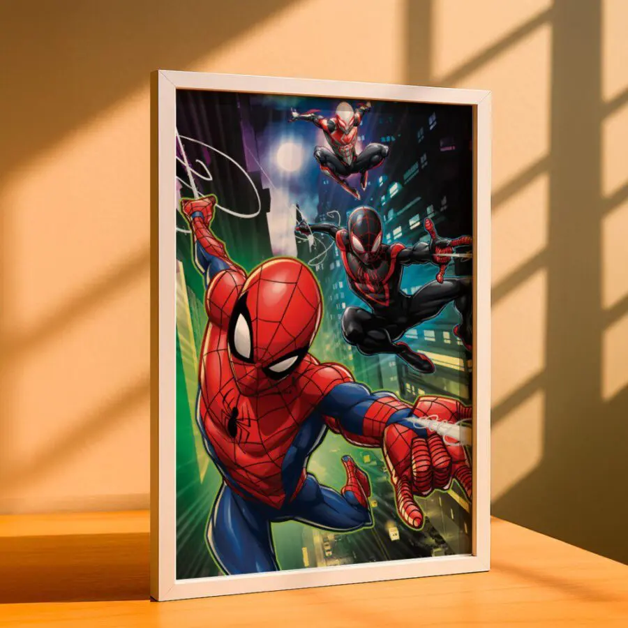 Cuadro de Spider-Man, Spider-Man 2099, Ultimate Spider-Man Morales