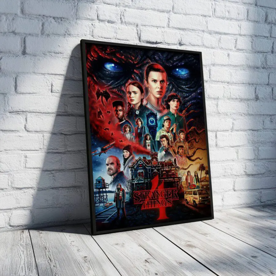 Cuadro de Stranger Things 4