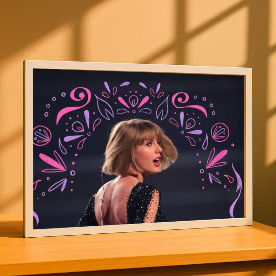 Cuadro de Taylor Swift