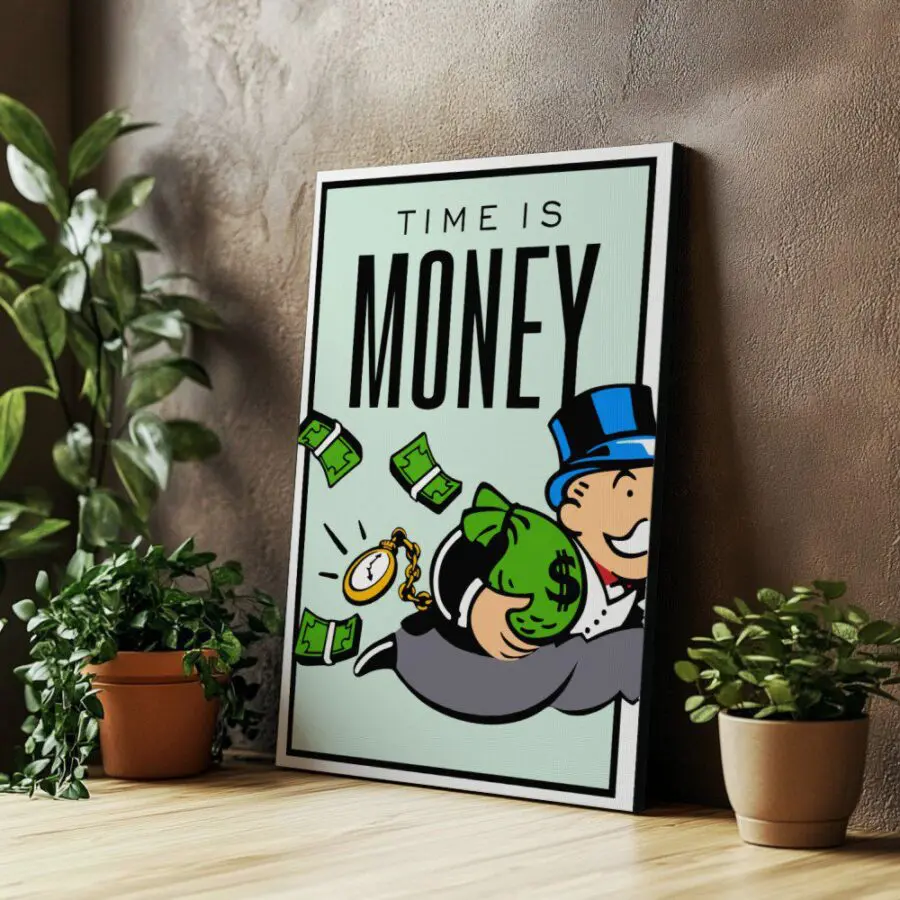 Cuadro de Time is Money