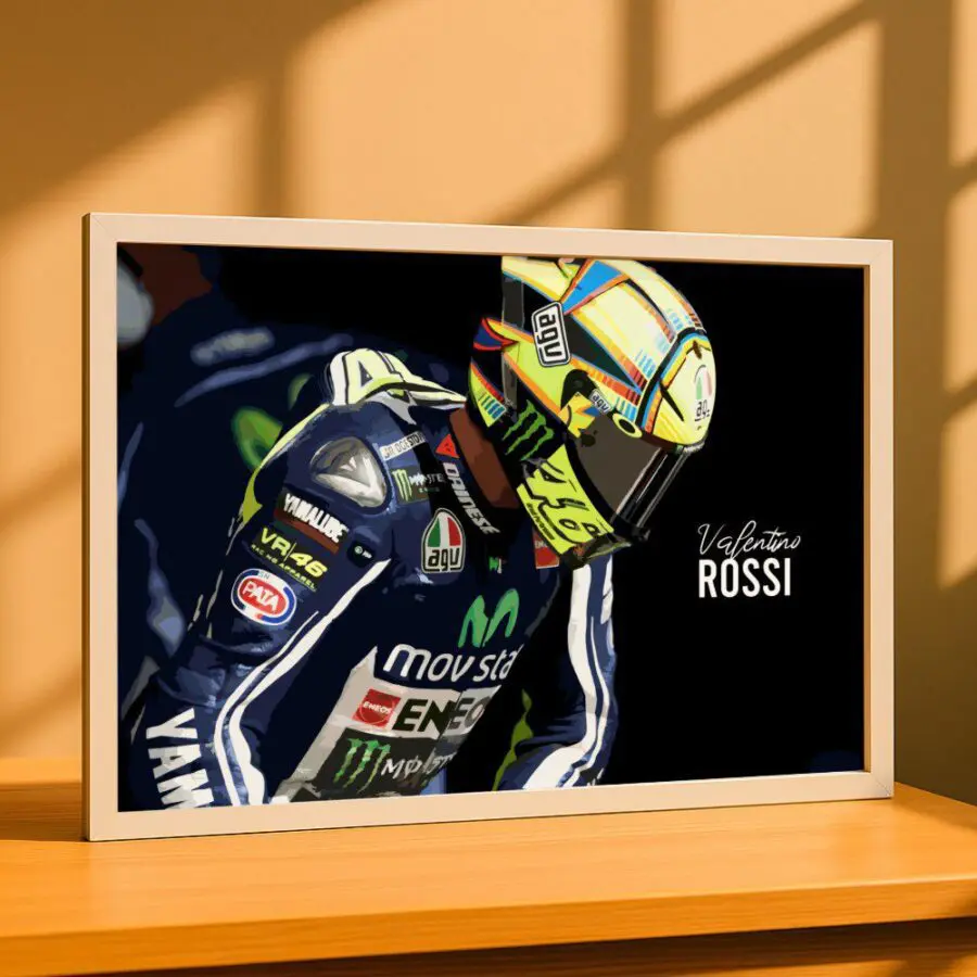 Cuadro de Valentino Rossi
