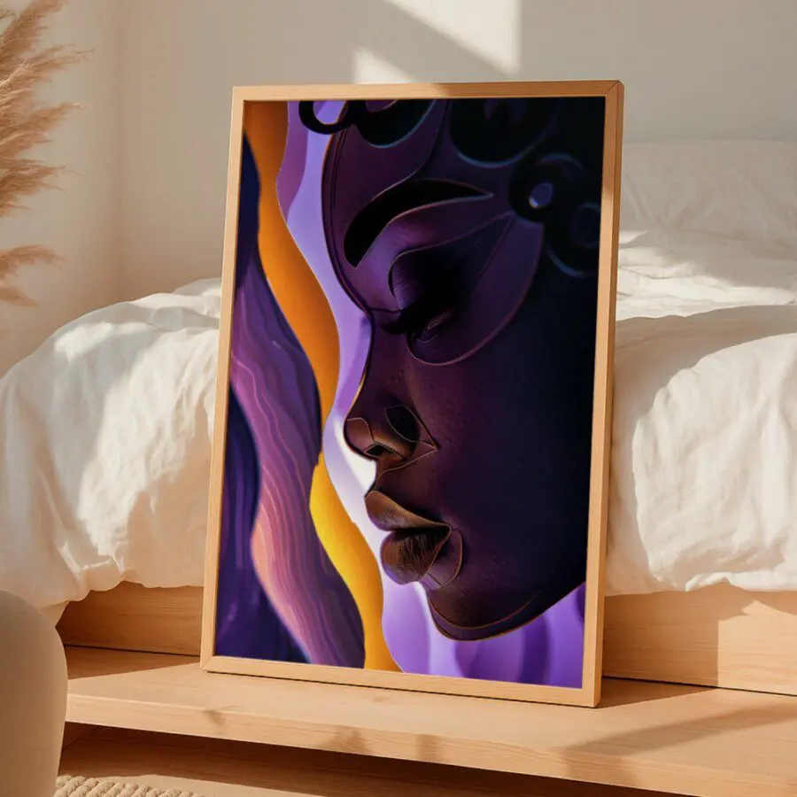 Cuadro de Violet Woman