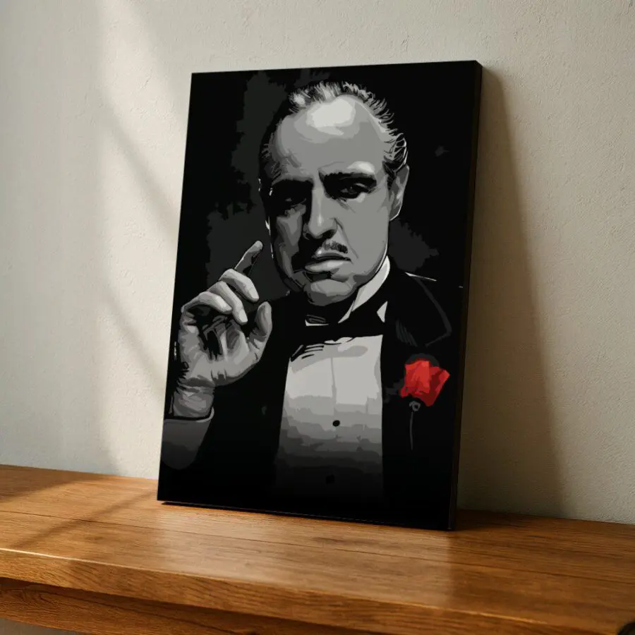 Cuadro de Vito Corleone