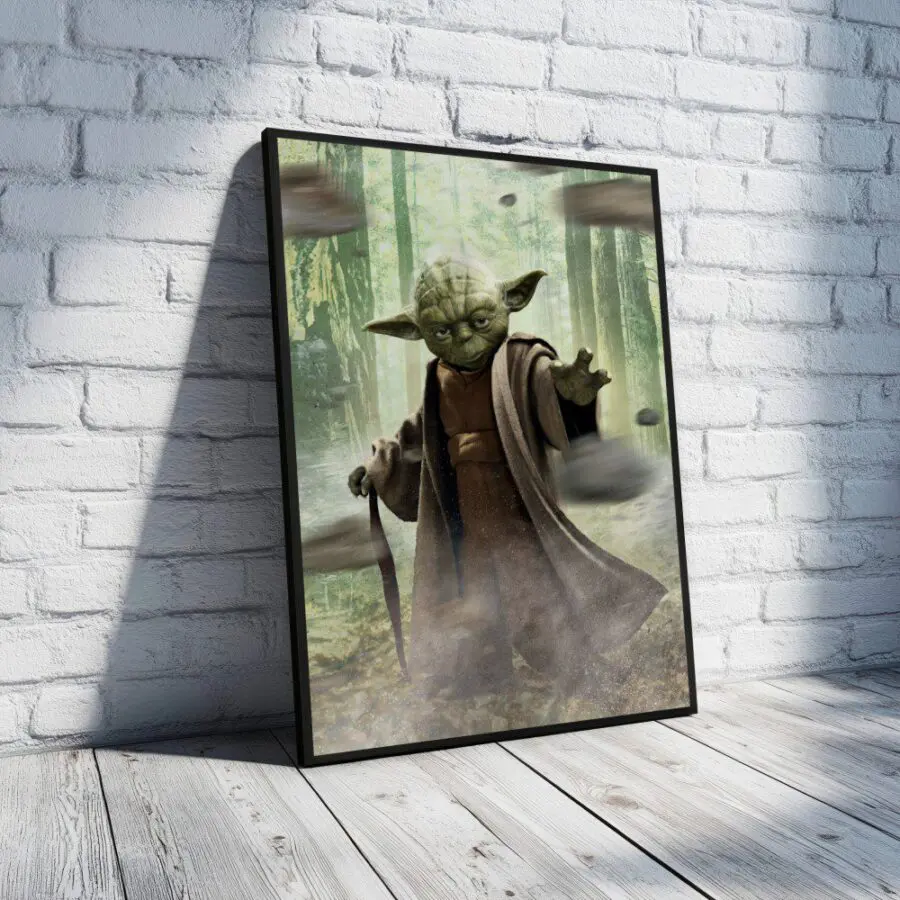 Cuadro de Maestro Yoda