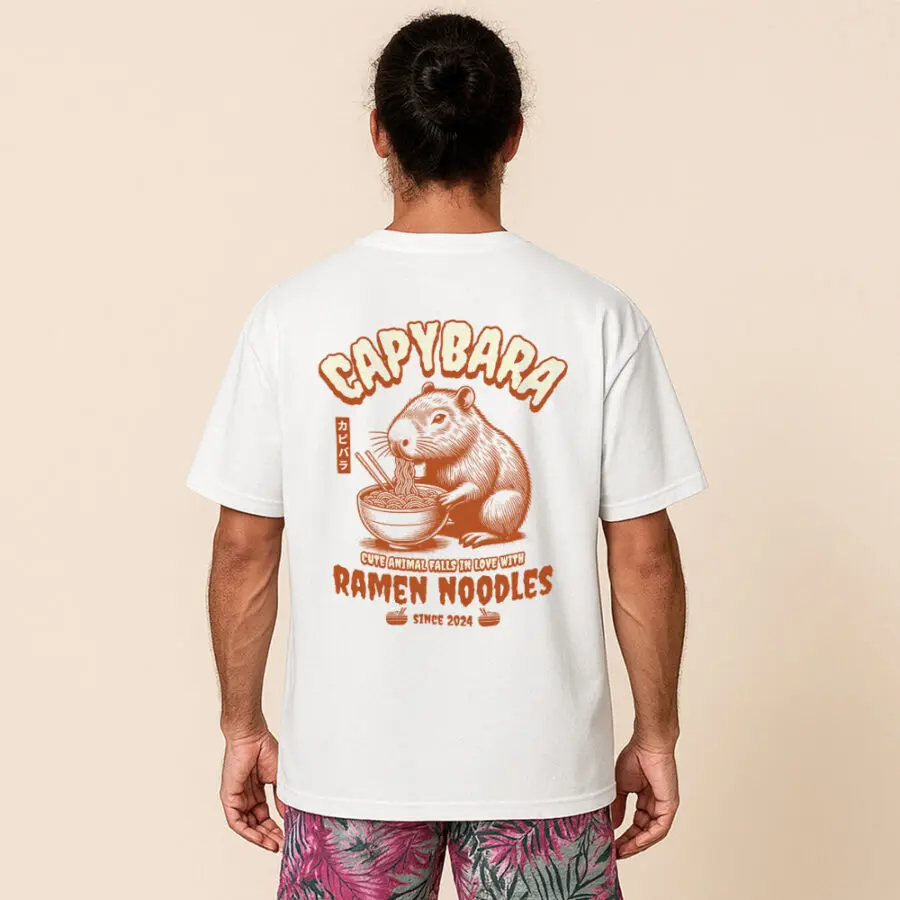 Remera de Ramen Capybara