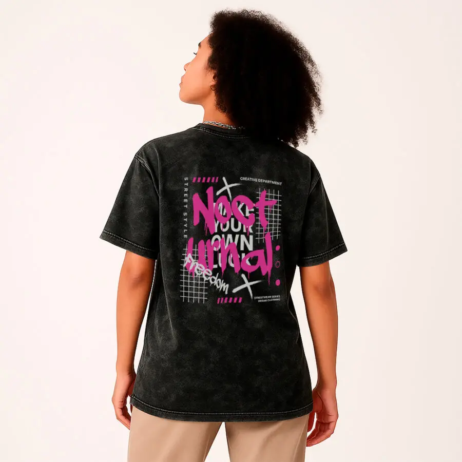 Remera Acid Wash de Nocturnal