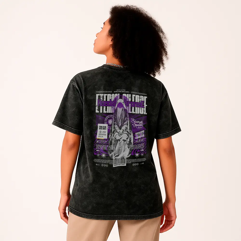 Remera Acid Wash de Eternal Silence - Imagen 3