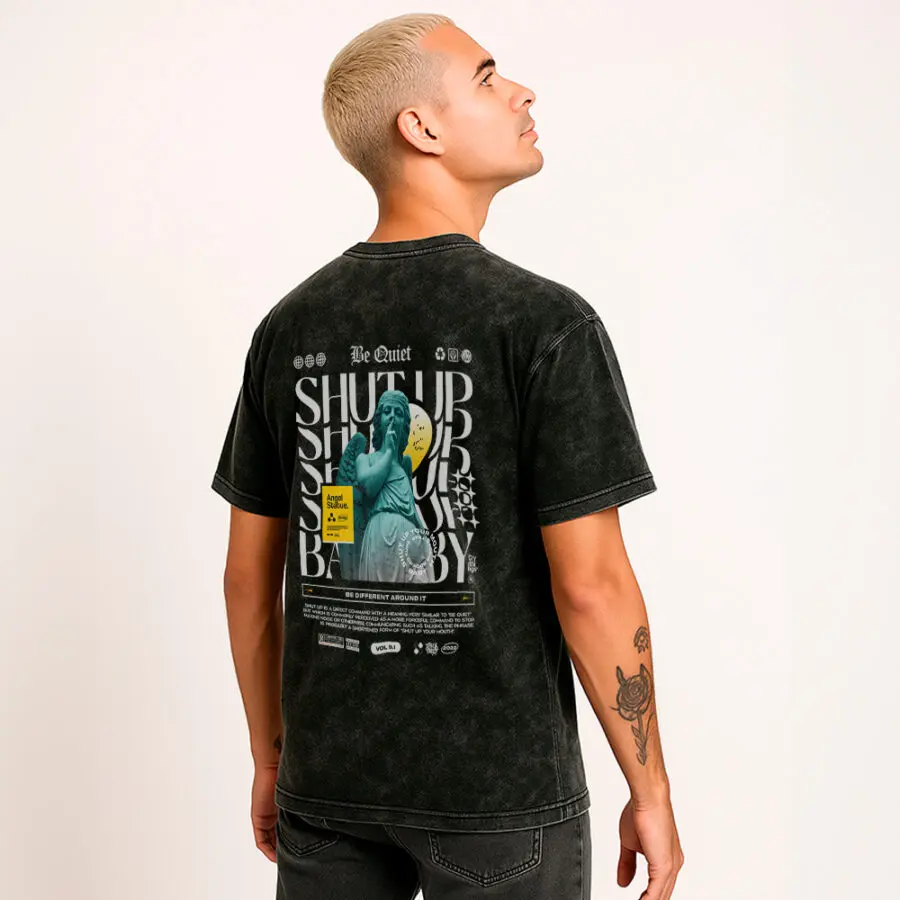 Remera Acid Wash de Shut Up Baby