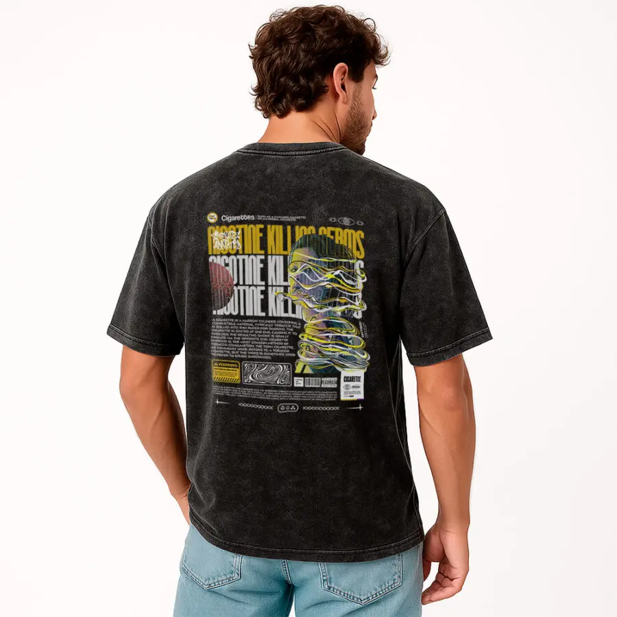Remera Acid Wash de Cigarette