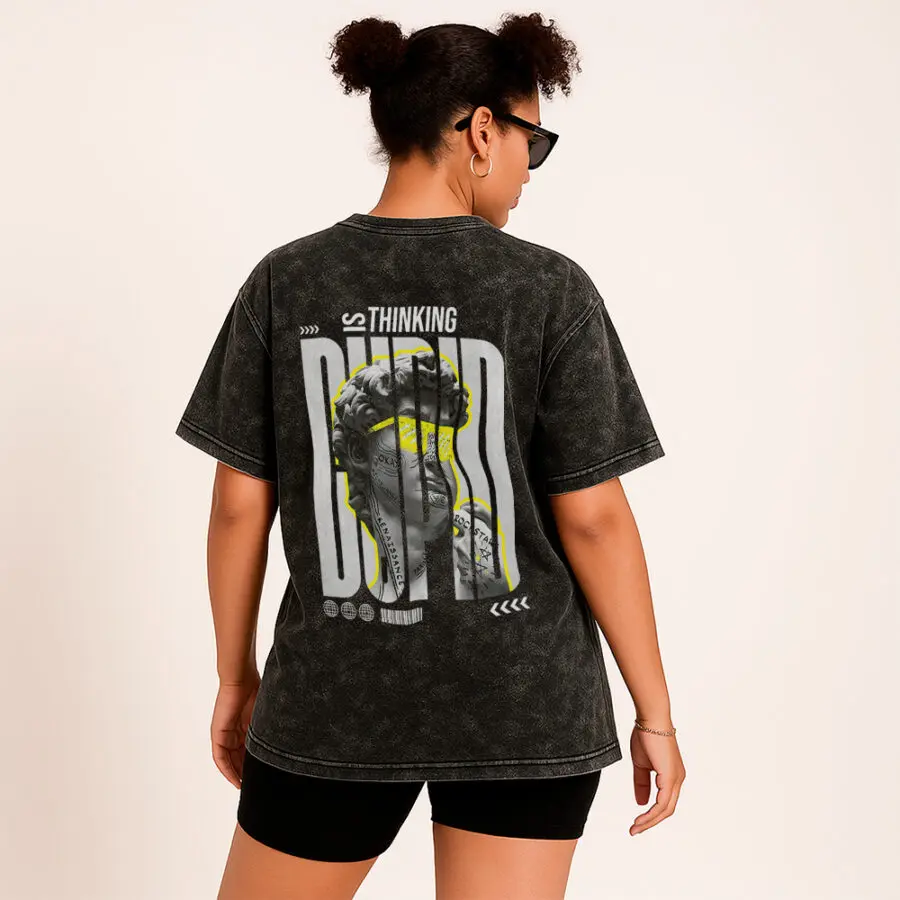 Remera Acid Wash de Thinking