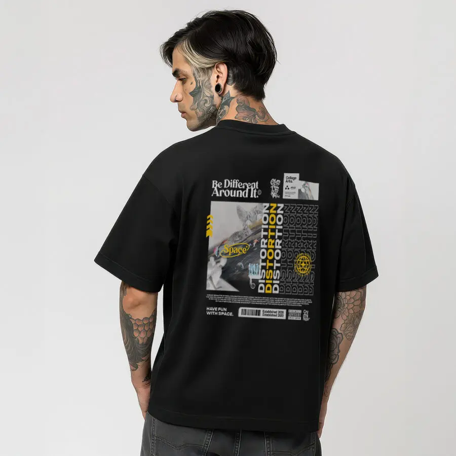 Remera de Distortion