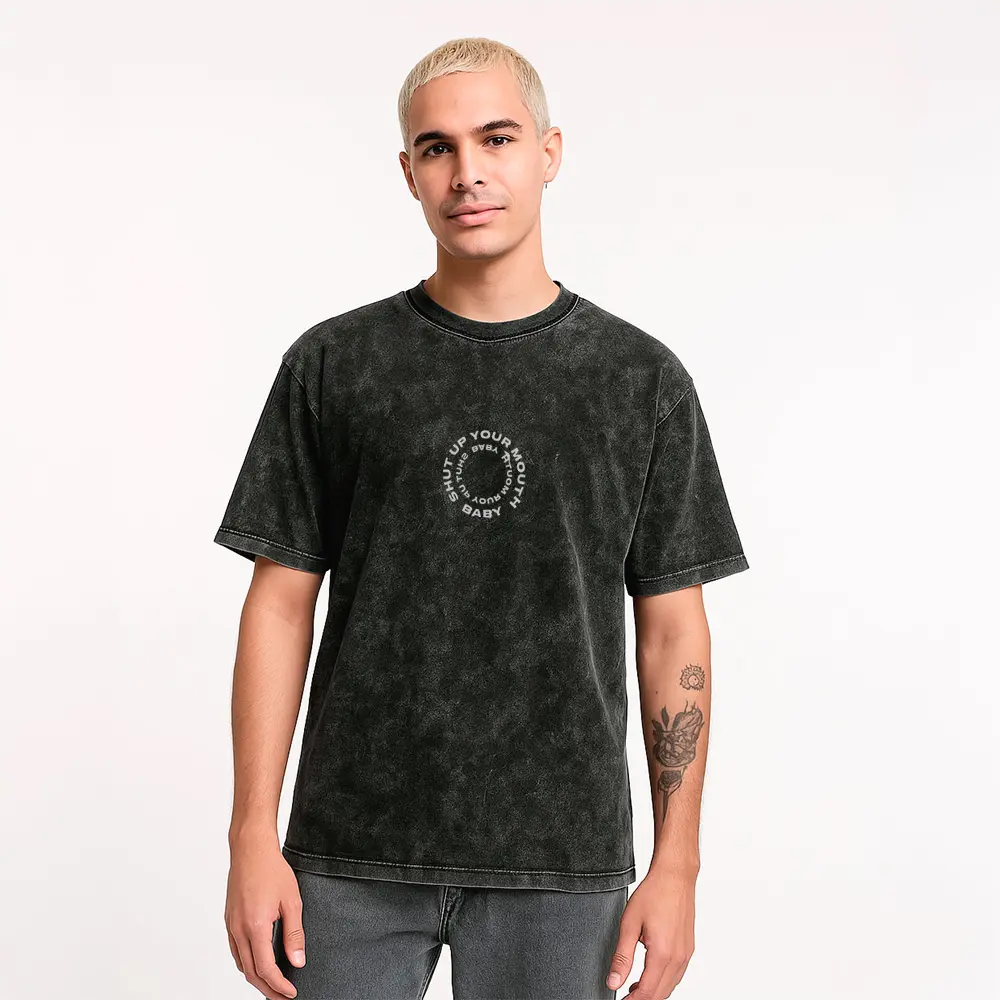Remera Acid Wash de Shut Up Baby - Imagen 2