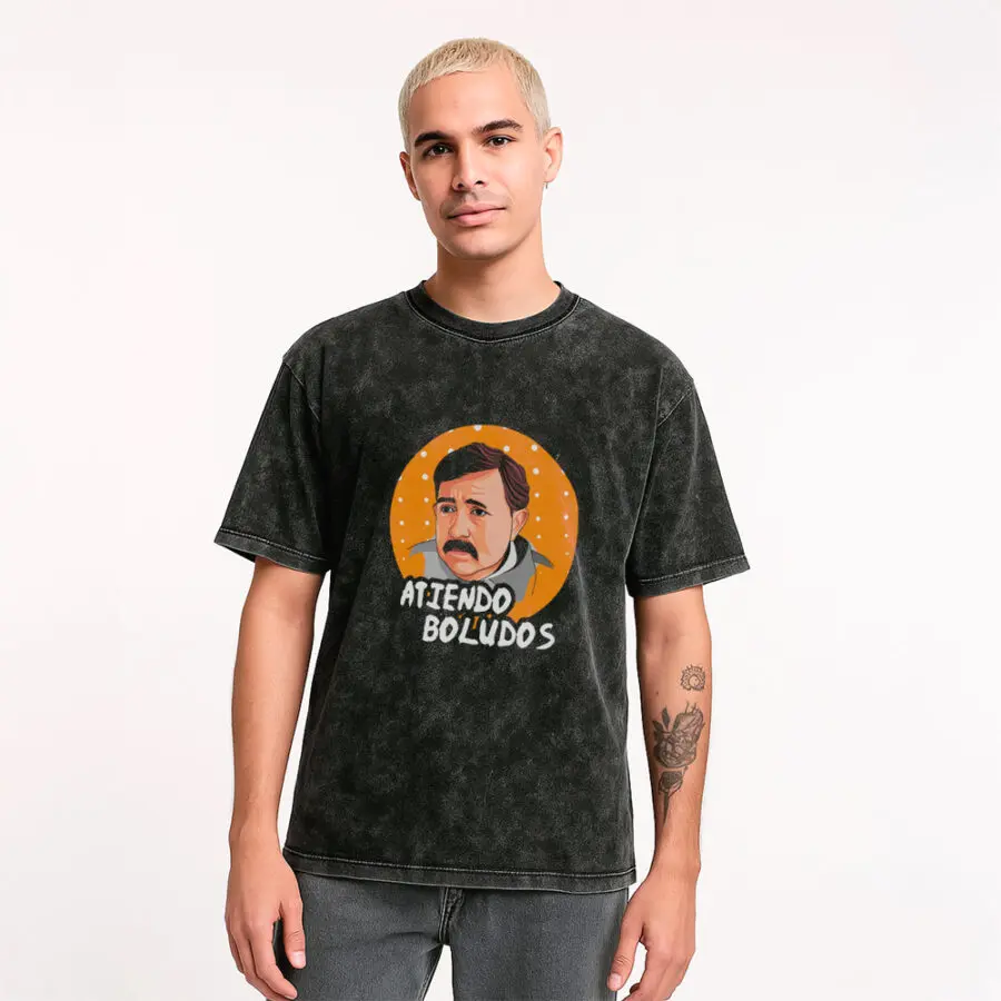Remera Acid Wash de Atiendo Blds