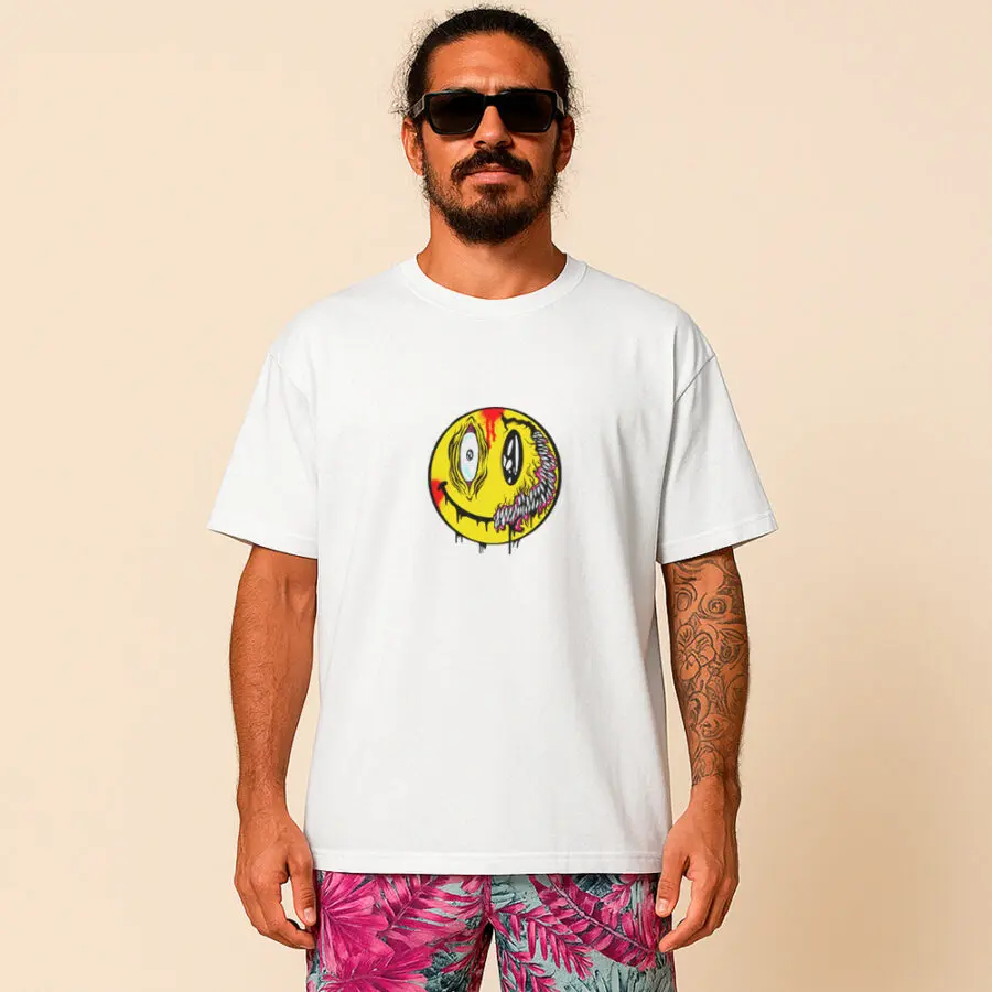 Remera de Rotten Smiley