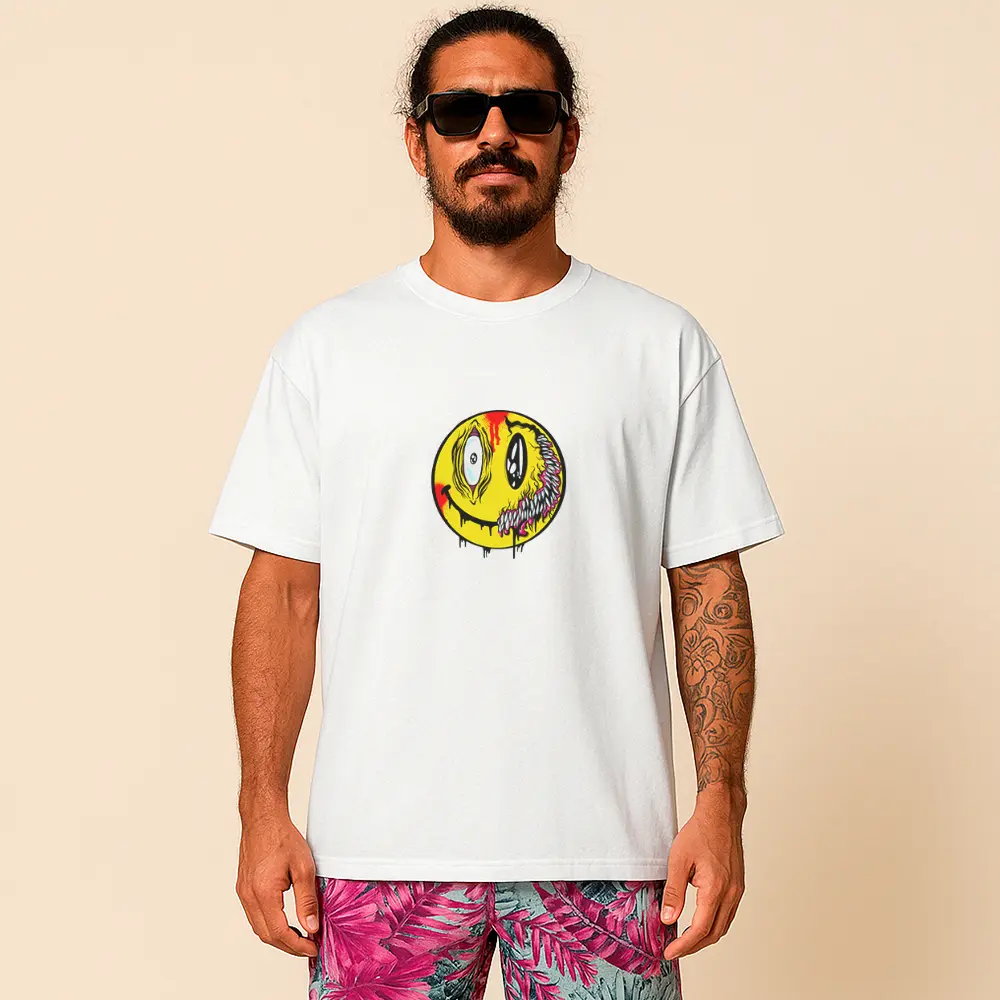 Remera de Rotten Smiley