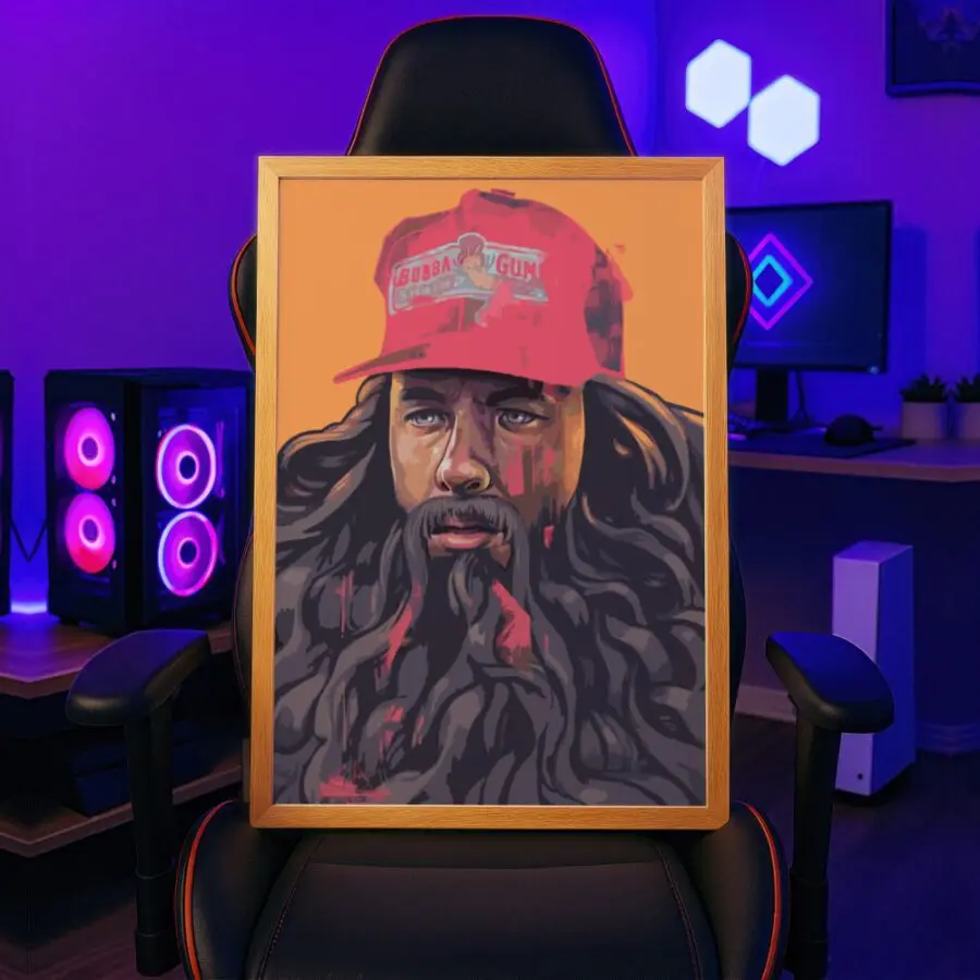 Cuadro de Forrest Gump