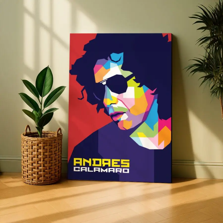 Cuadro de Andres Calamaro