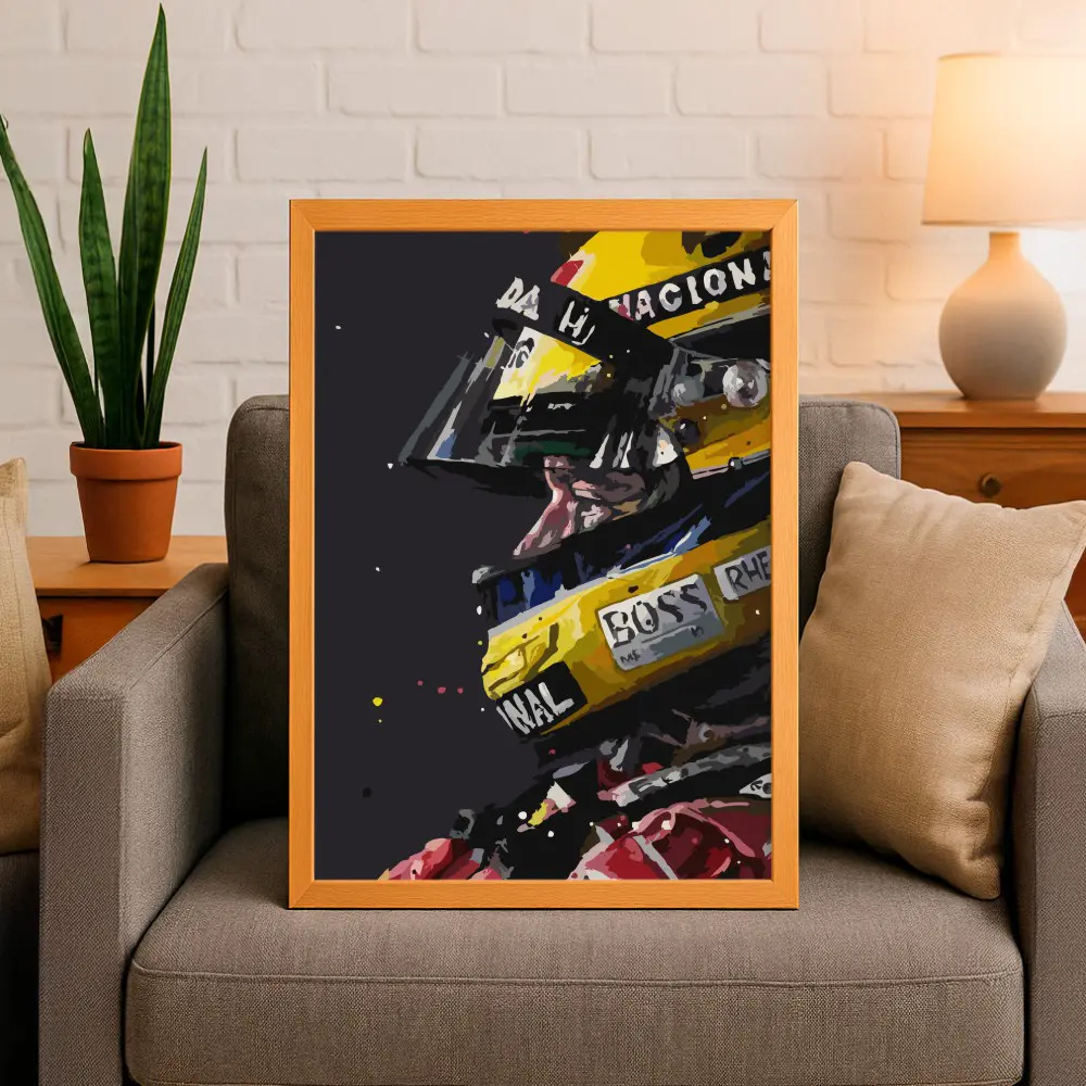 Cuadro de Ayrton Senna - Imagen 2