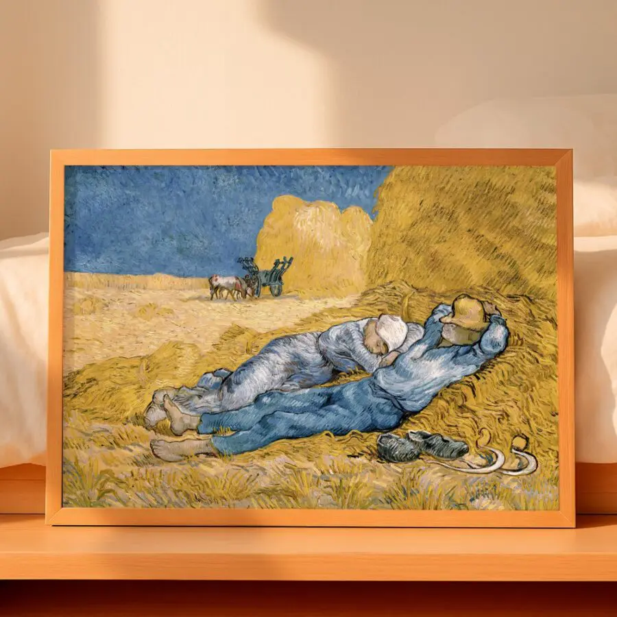 Cuadro de La siesta - van gogh