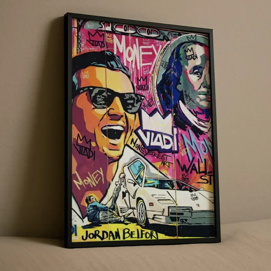 Cuadro de El Lobo de Wall Street