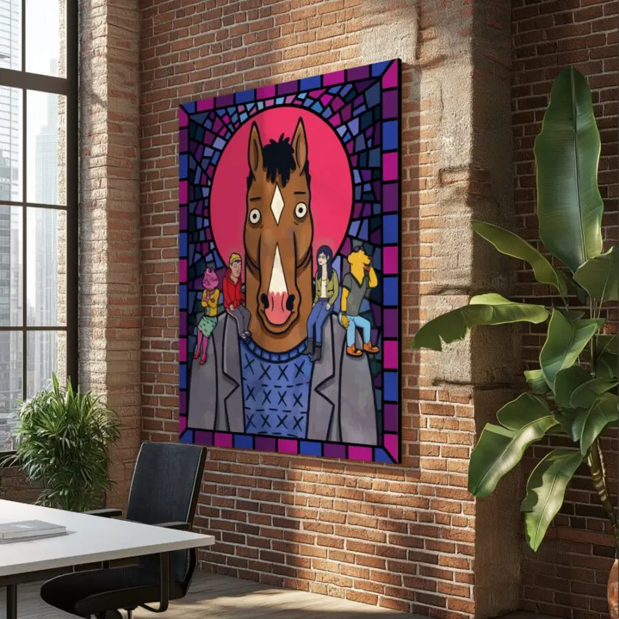 Cuadro de BoJack Horseman