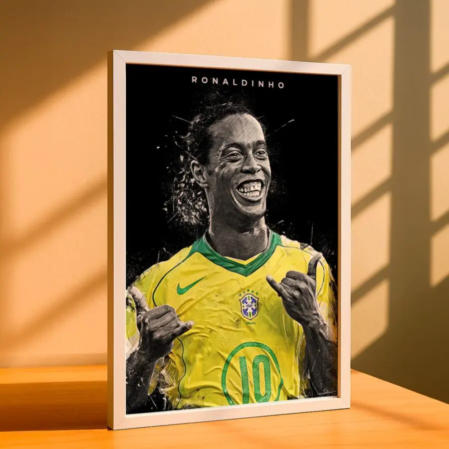 Cuadro de Ronaldinho