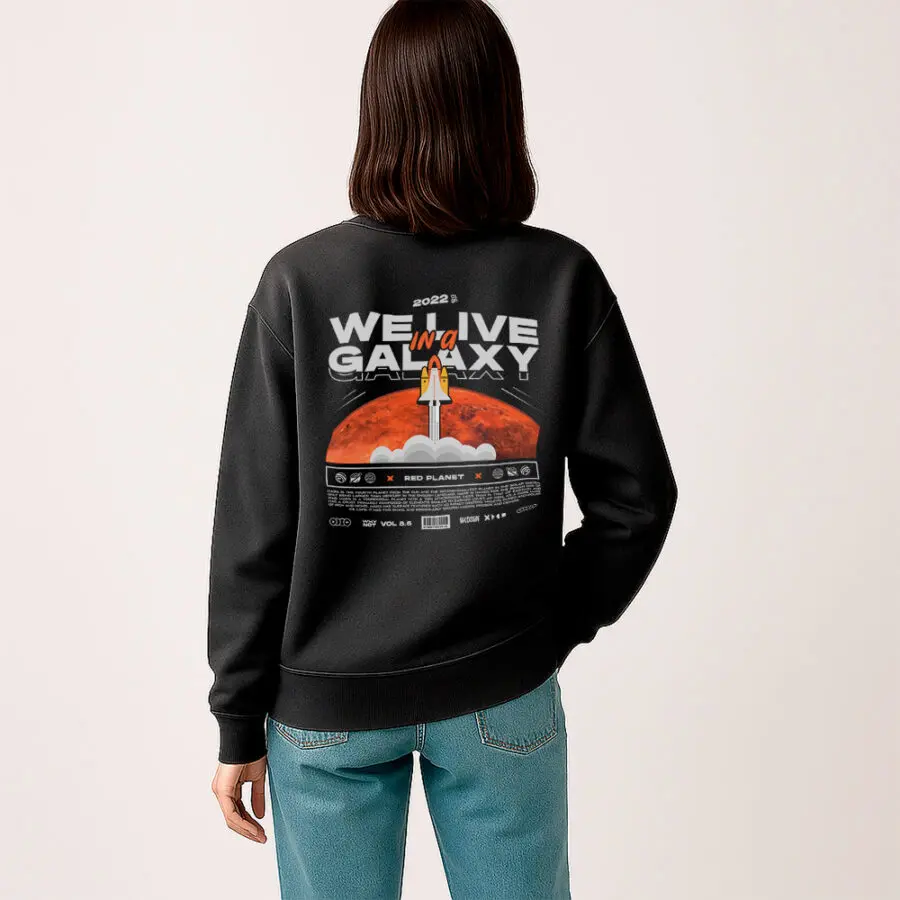 Buzo de We Live in a Galaxy (earth)